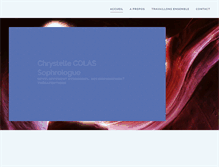Tablet Screenshot of chrystellecolas.com